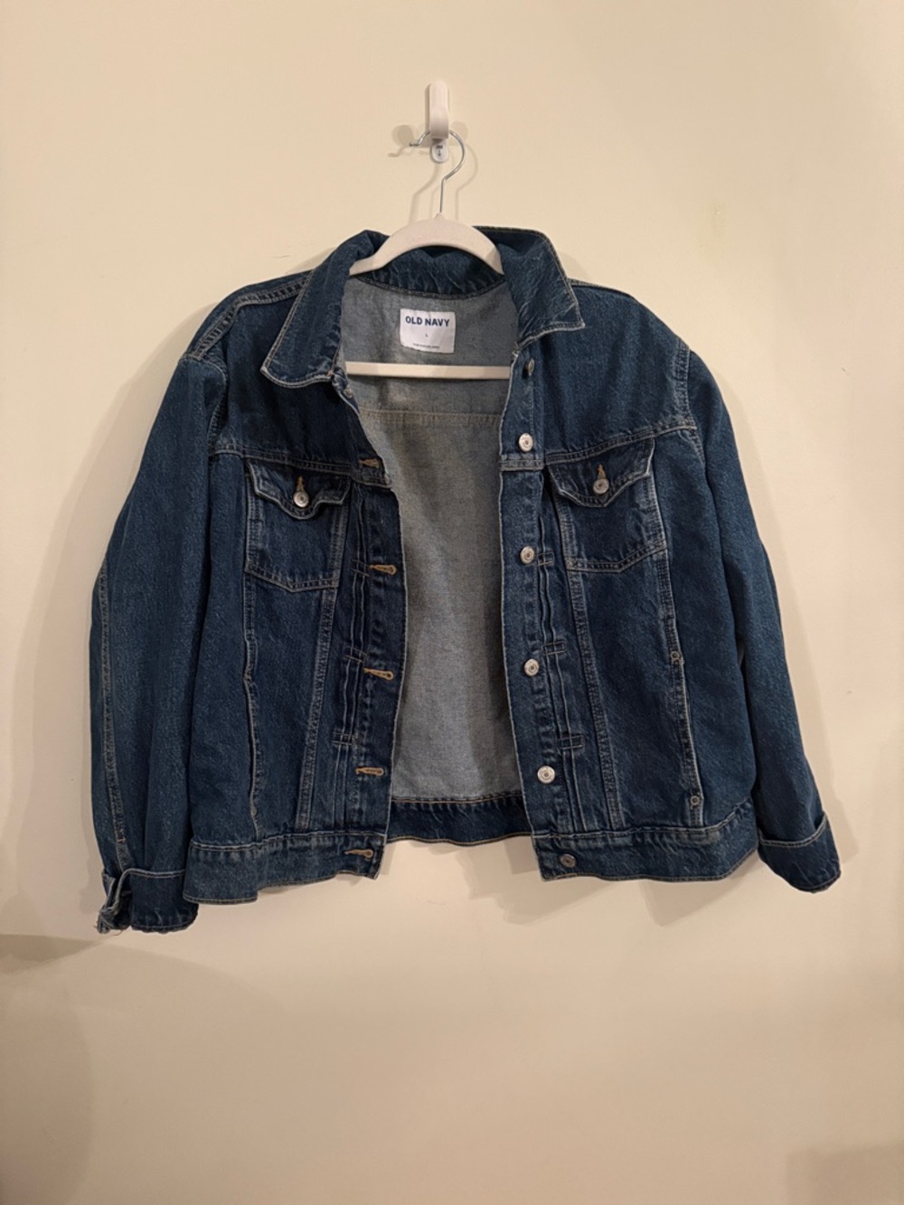 Old Navy Dark Blue Denim Jacket